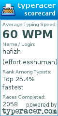 Scorecard for user effortlesshuman