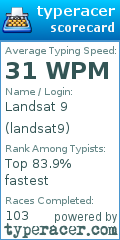 Scorecard for user landsat9