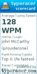 Scorecard for user providerone