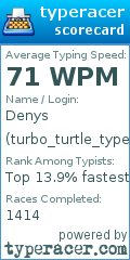 Scorecard for user turbo_turtle_typer